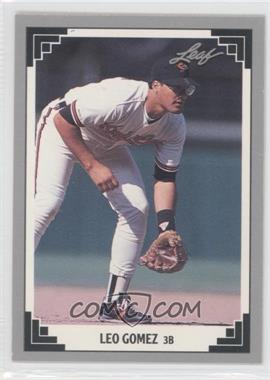 1991 Leaf - Preview #13 - Leo Gomez