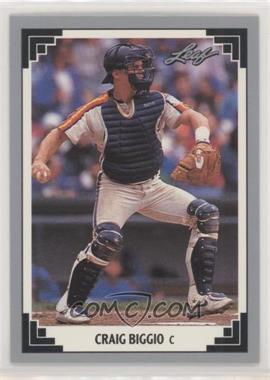 1991 Leaf - Preview #4 - Craig Biggio