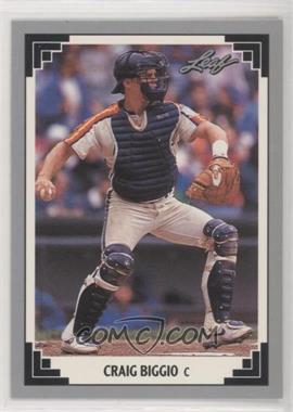 1991 Leaf - Preview #4 - Craig Biggio