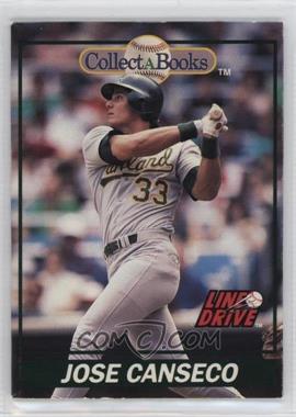 1991 Line Drive Collect-A-Books - [Base] #13 - Jose Canseco [EX to NM]