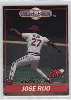 1991 Line Drive Collect-A-Books - [Base] #27 - Jose Rijo [EX to NM]