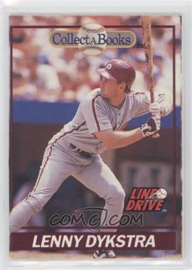 1991 Line Drive Collect-A-Books - [Base] #8 - Lenny Dykstra [EX to NM]