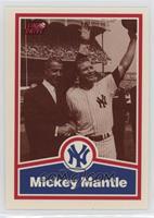 Mickey Mantle (Waving With Joe DiMaggio)