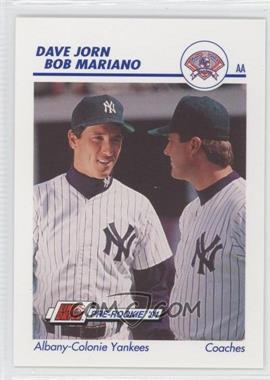 1991 Line Drive Pre-Rookie - AA #25 - Dave Jorn, Bob Moriano