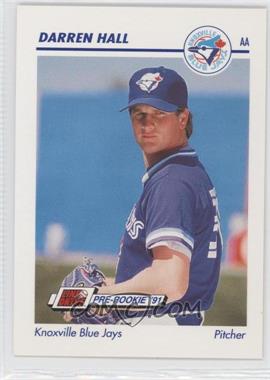 1991 Line Drive Pre-Rookie - AA #358 - Darren Hall