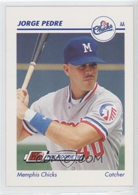 1991 Line Drive Pre-Rookie - AA #411 - Jorge Pedre