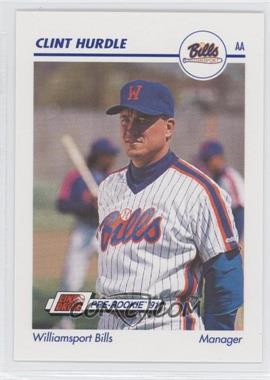 1991 Line Drive Pre-Rookie - AA #649 - Clint Hurdle