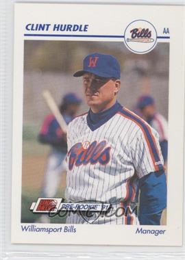 1991 Line Drive Pre-Rookie - AA #649 - Clint Hurdle