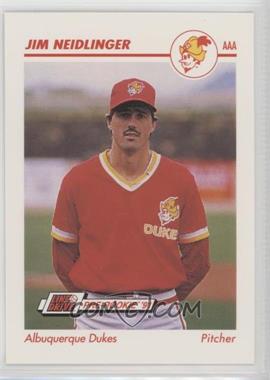 1991 Line Drive Pre-Rookie - AAA #16 - Jim Neidlinger