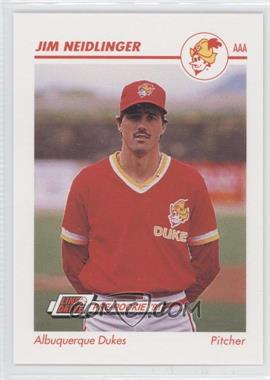 1991 Line Drive Pre-Rookie - AAA #16 - Jim Neidlinger