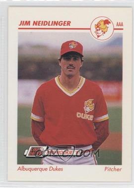 1991 Line Drive Pre-Rookie - AAA #16 - Jim Neidlinger