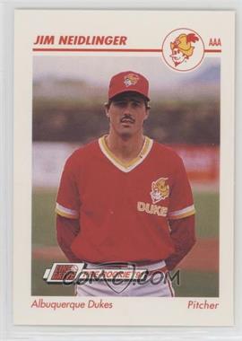 1991 Line Drive Pre-Rookie - AAA #16 - Jim Neidlinger