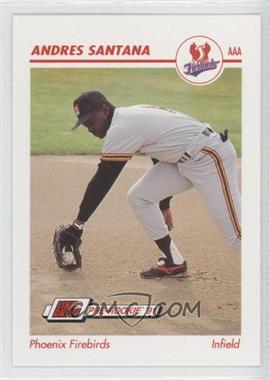 1991 Line Drive Pre-Rookie - AAA #393 - Andres Santana