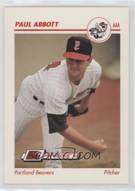 1991 Line Drive Pre-Rookie - AAA #401 - Paul Abbott