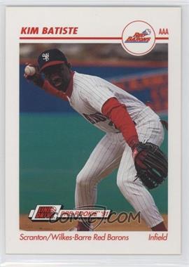 1991 Line Drive Pre-Rookie - AAA #480 - Kim Batiste