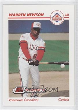 1991 Line Drive Pre-Rookie - AAA #643 - Warren Newson