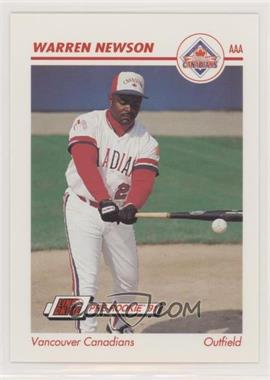 1991 Line Drive Pre-Rookie - AAA #643 - Warren Newson