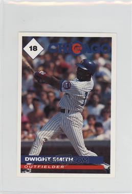 1991 Marathon Chicago Cubs - [Base] #18 - Dwight Smith