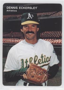 1991 Mother's Cookies Oakland Athletics - [Base] #7 - Dennis Eckersley