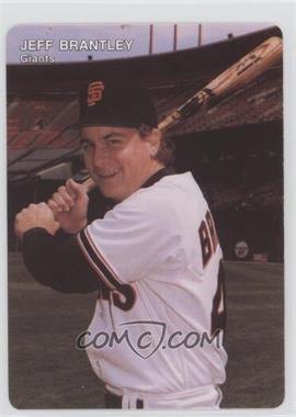 1991 Mother's Cookies San Francisco Giants - Stadium Giveaway [Base] #25 - Jeff Brantley