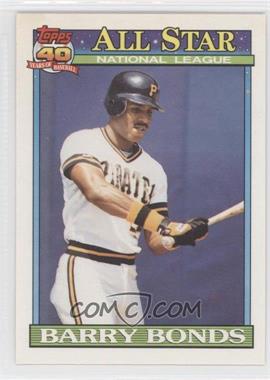 1991 O-Pee-Chee - [Base] #401 - Barry Bonds