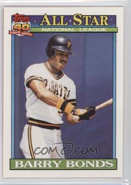 1991 O-Pee-Chee - [Base] #401 - Barry Bonds