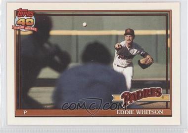 1991 O-Pee-Chee - [Base] #481 - Ed Whitson