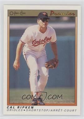 1991 O-Pee-Chee Premier - [Base] #100 - Cal Ripken Jr. [EX to NM]