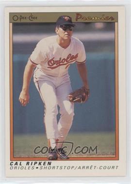 1991 O-Pee-Chee Premier - [Base] #100 - Cal Ripken Jr. [EX to NM]