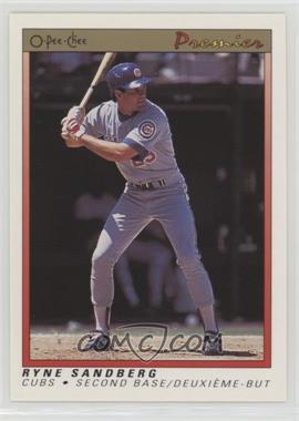 1991 O-Pee-Chee Premier - [Base] #103 - Ryne Sandberg