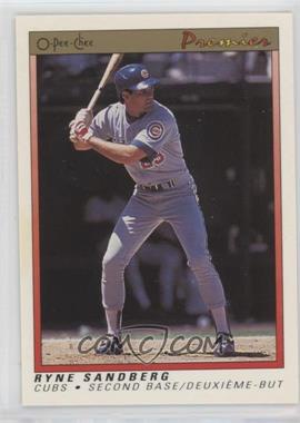 1991 O-Pee-Chee Premier - [Base] #103 - Ryne Sandberg