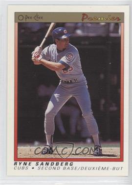 1991 O-Pee-Chee Premier - [Base] #103 - Ryne Sandberg