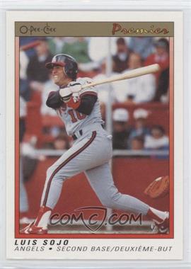 1991 O-Pee-Chee Premier - [Base] #114 - Luis Sojo