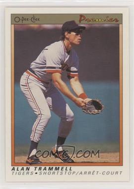 1991 O-Pee-Chee Premier - [Base] #123 - Alan Trammell