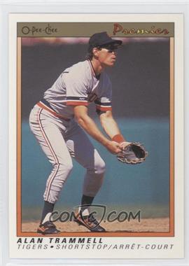 1991 O-Pee-Chee Premier - [Base] #123 - Alan Trammell