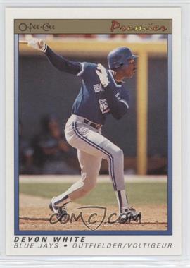 1991 O-Pee-Chee Premier - [Base] #126 - Devon White