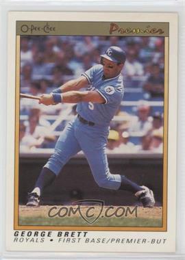 1991 O-Pee-Chee Premier - [Base] #14 - George Brett