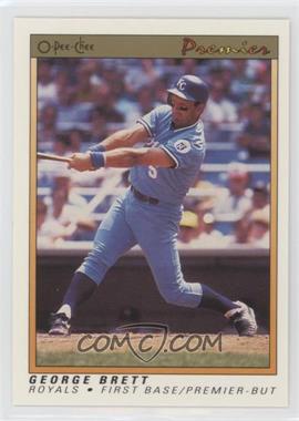 1991 O-Pee-Chee Premier - [Base] #14 - George Brett