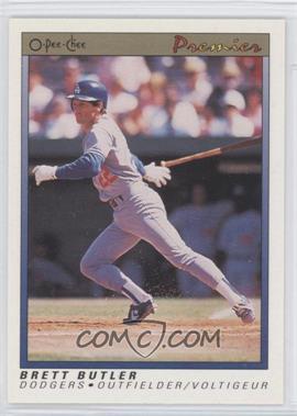 1991 O-Pee-Chee Premier - [Base] #16 - Brett Butler