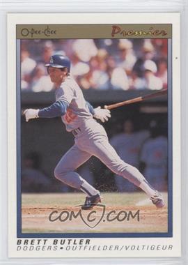 1991 O-Pee-Chee Premier - [Base] #16 - Brett Butler