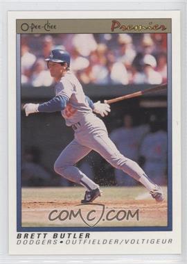 1991 O-Pee-Chee Premier - [Base] #16 - Brett Butler