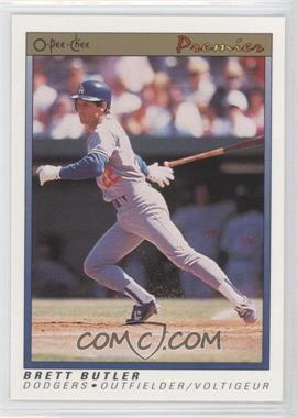 1991 O-Pee-Chee Premier - [Base] #16 - Brett Butler