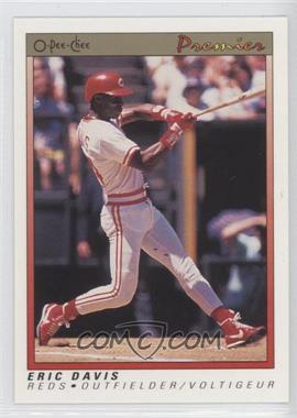 1991 O-Pee-Chee Premier - [Base] #29 - Eric Davis