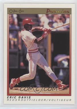 1991 O-Pee-Chee Premier - [Base] #29 - Eric Davis