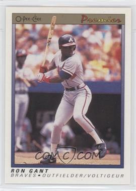 1991 O-Pee-Chee Premier - [Base] #49 - Ron Gant