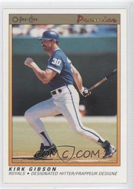 1991 O-Pee-Chee Premier - [Base] #50 - Kirk Gibson