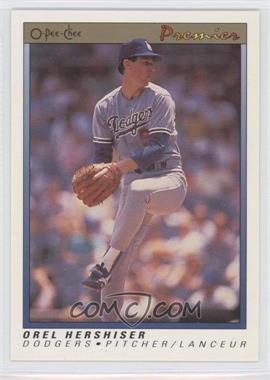 1991 O-Pee-Chee Premier - [Base] #64 - Orel Hershiser