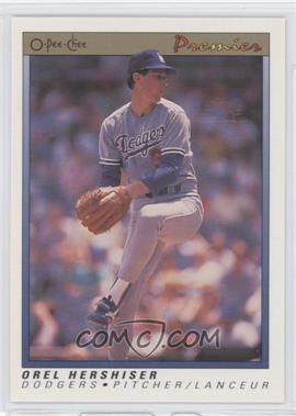 1991 O-Pee-Chee Premier - [Base] #64 - Orel Hershiser