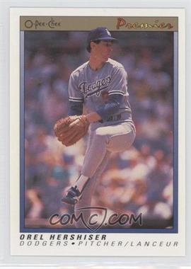 1991 O-Pee-Chee Premier - [Base] #64 - Orel Hershiser