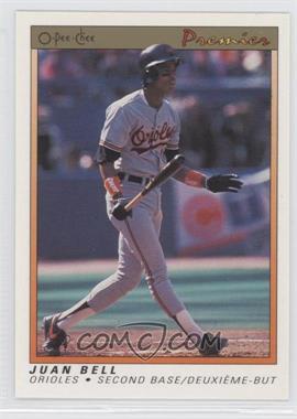 1991 O-Pee-Chee Premier - [Base] #7 - Juan Bell